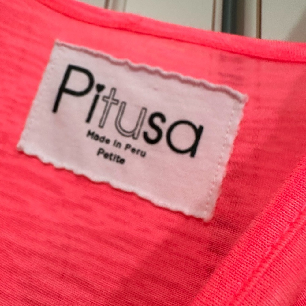 Pitusa Neon Colorblock Tiered Maxi Dress - Pink, Orange, Lime, Blue - Picture 7 of 8